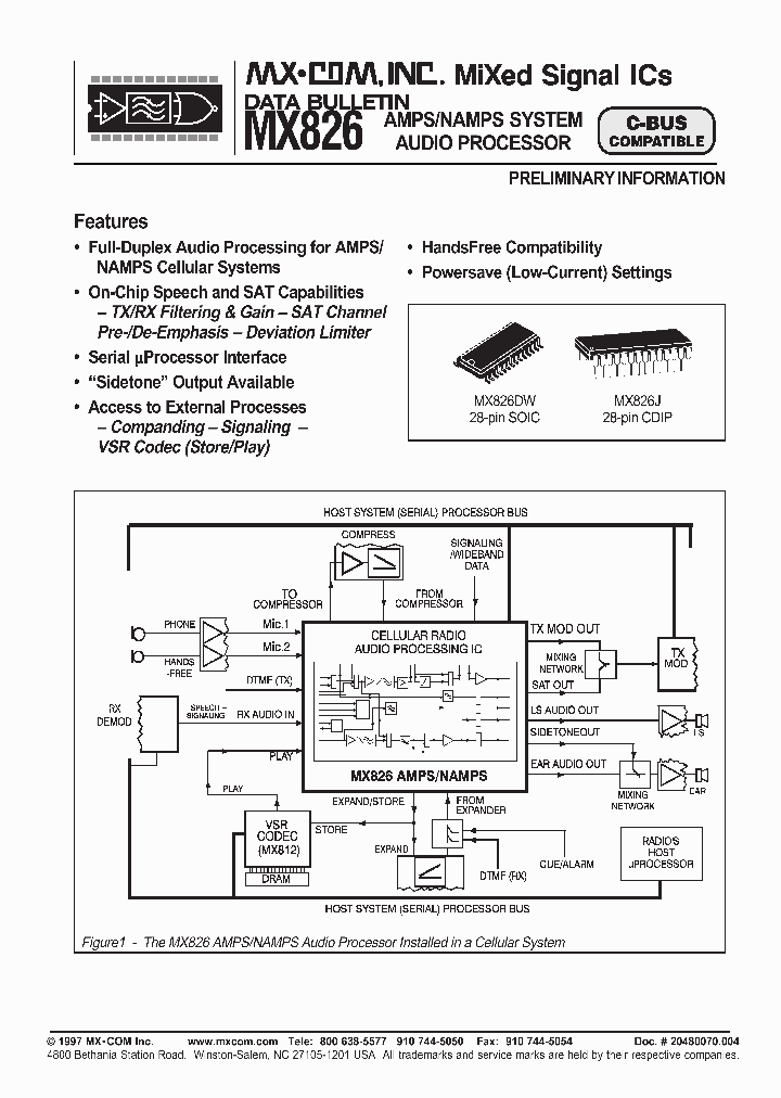 MX826_1178859.PDF Datasheet