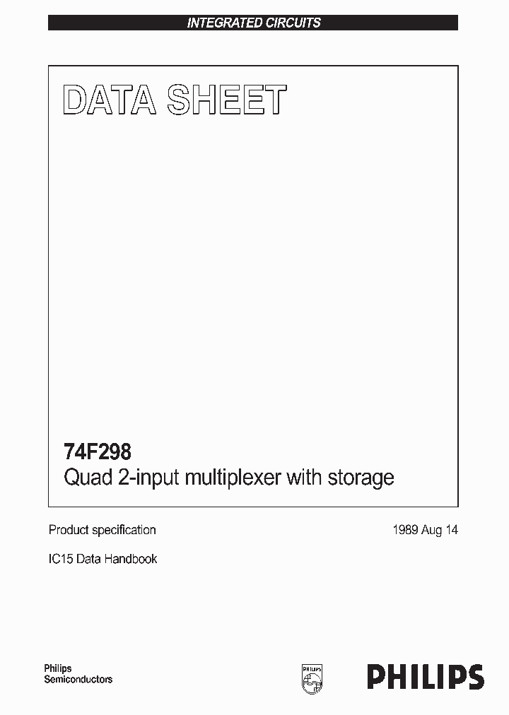 74F298_1131267.PDF Datasheet