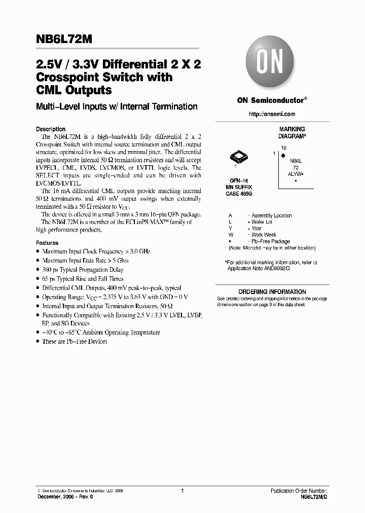 NB6L72M_705833.PDF Datasheet