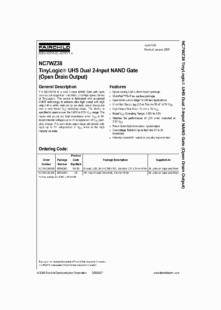 NC7WZ3805_1287666.PDF Datasheet