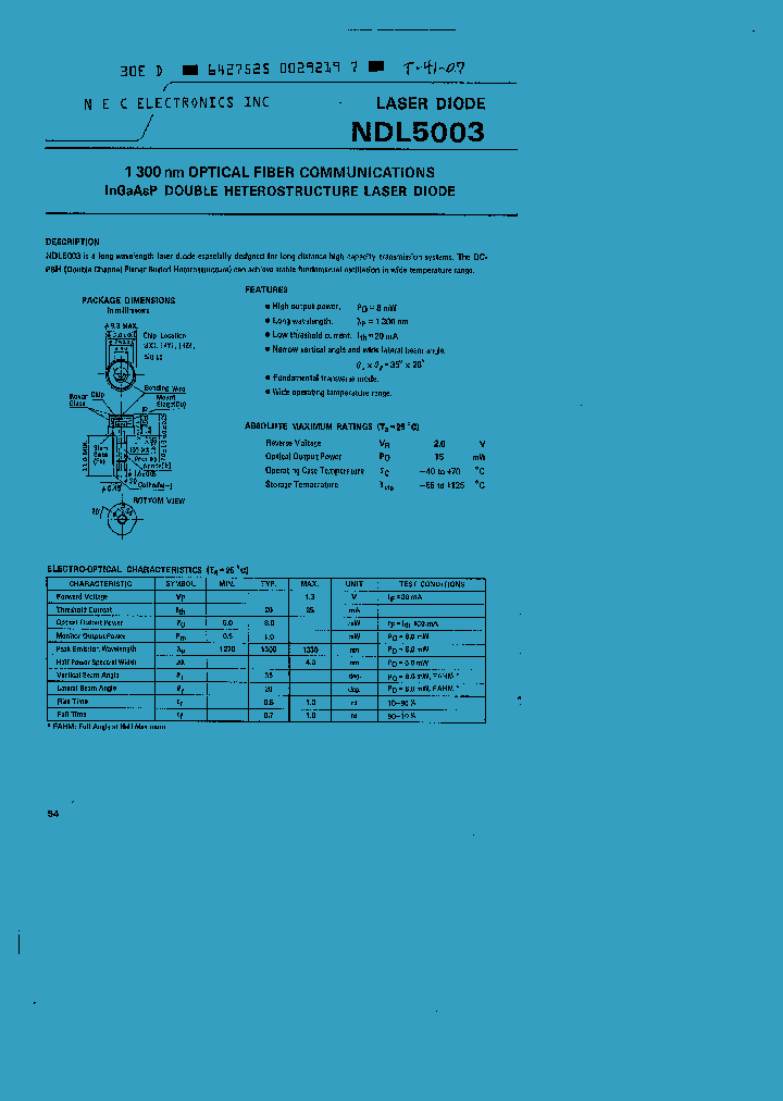 NDL5003_1105852.PDF Datasheet