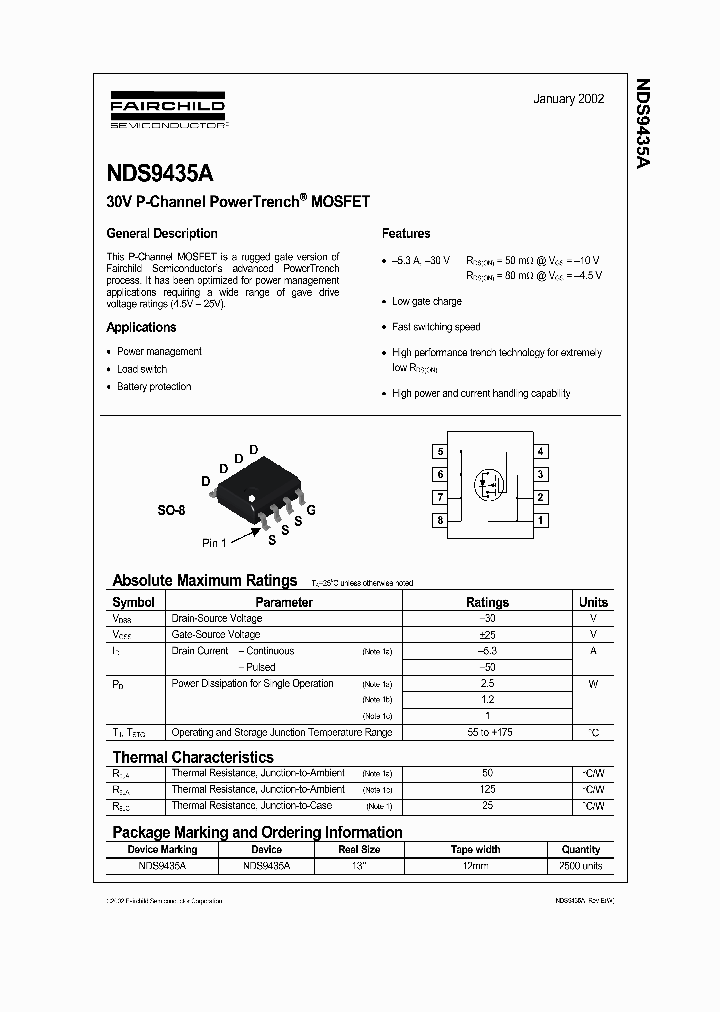 NDS9435A02_1155036.PDF Datasheet