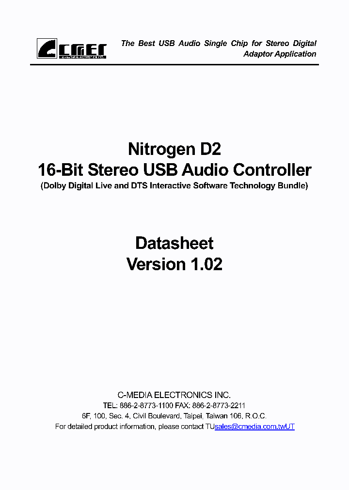 NITROGEND2_1288576.PDF Datasheet