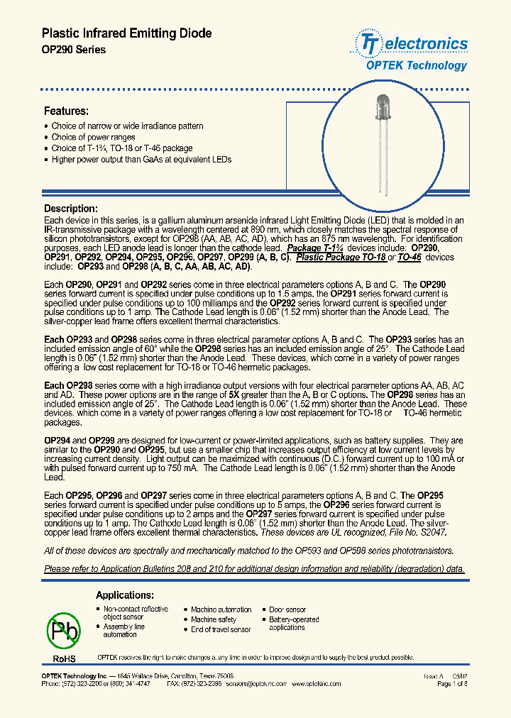 OP290_1092776.PDF Datasheet