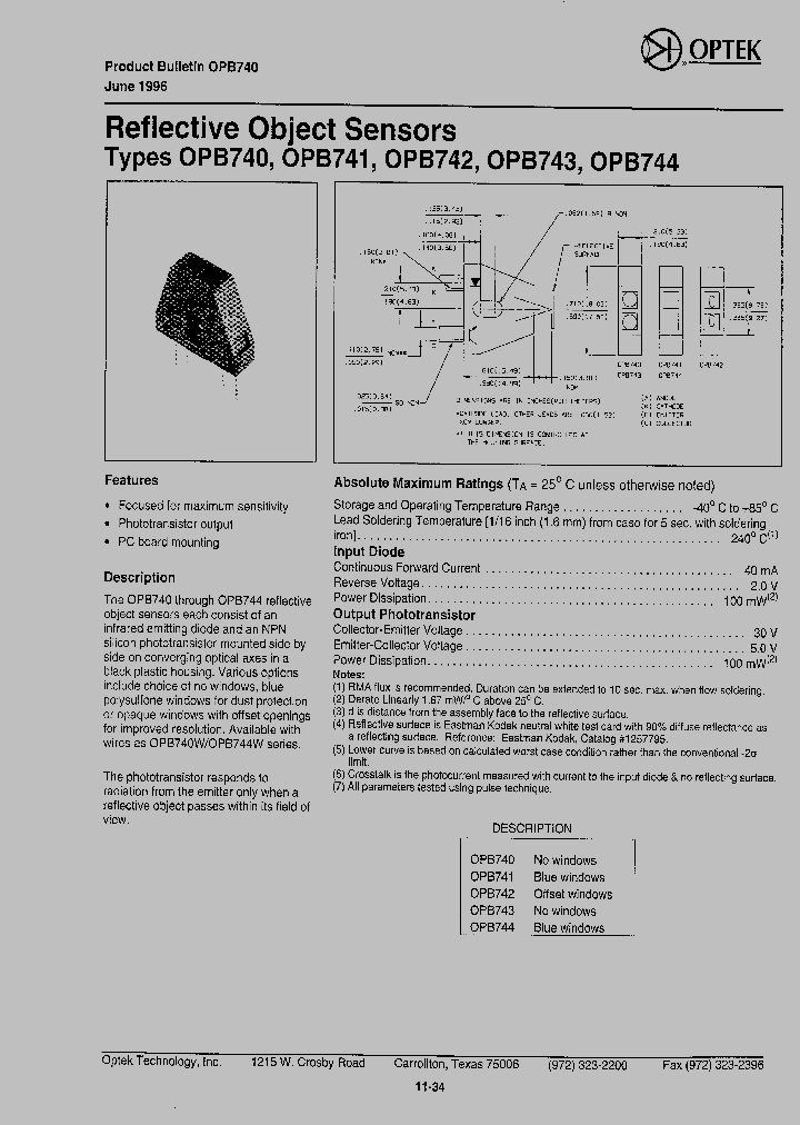 OPB744_1292361.PDF Datasheet