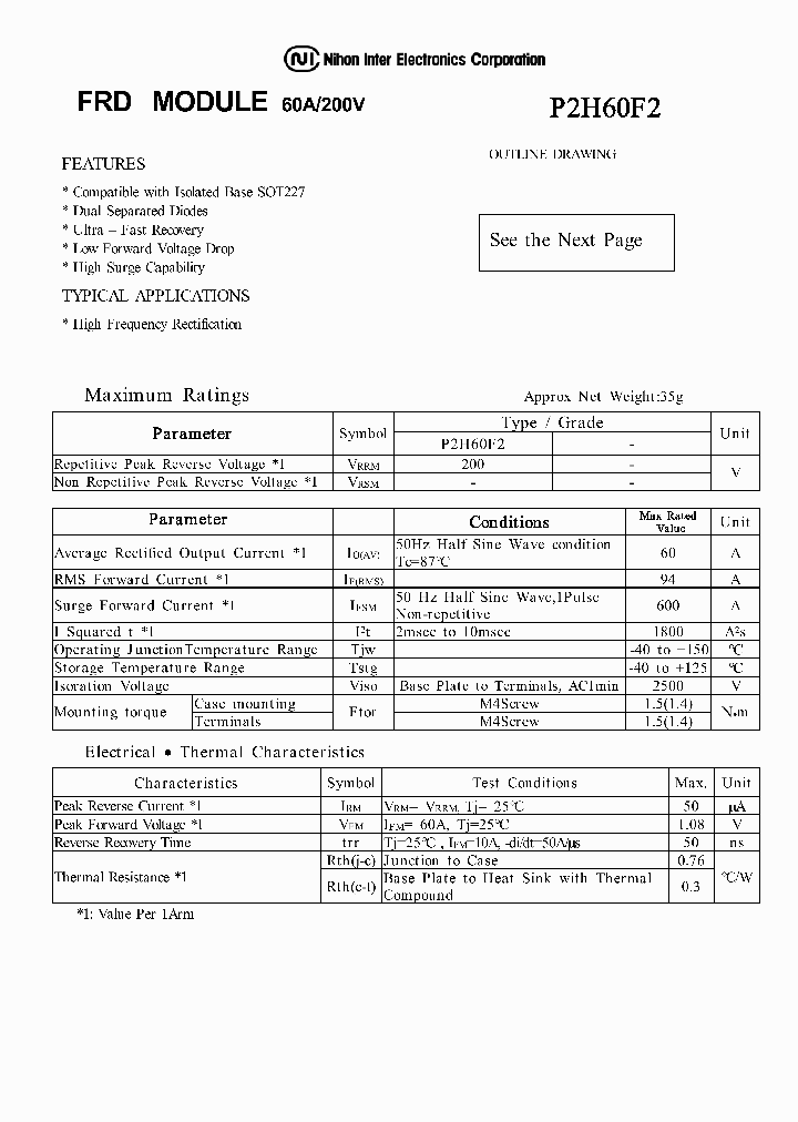 P2H60F2_1292881.PDF Datasheet