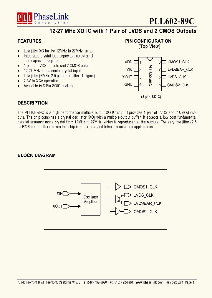 P602-89CSC_1293069.PDF Datasheet