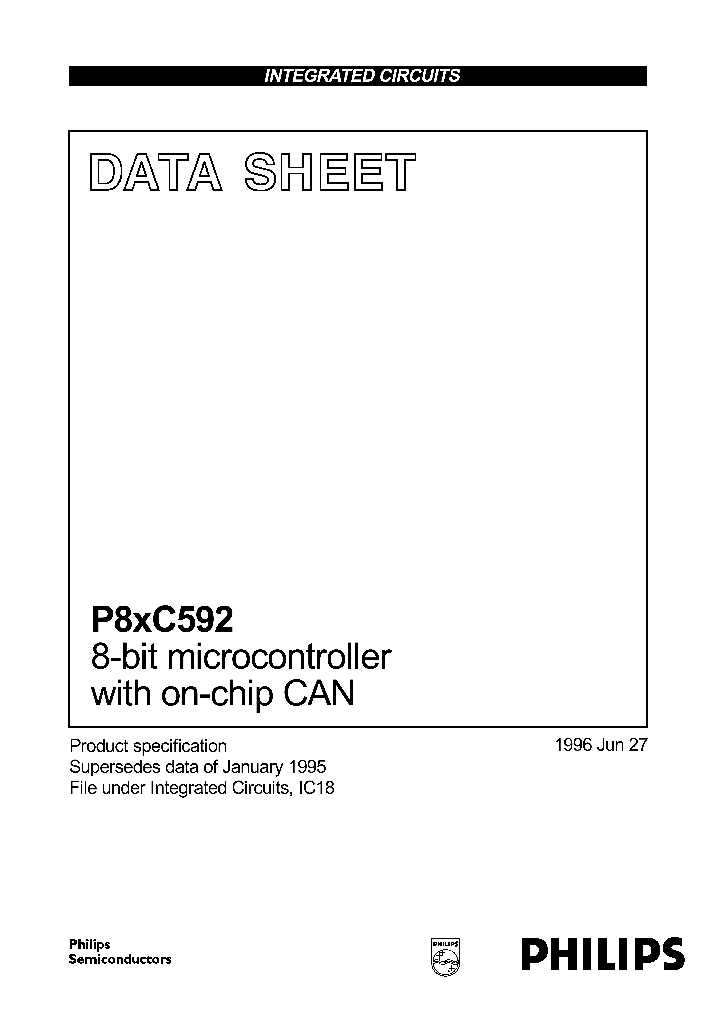 P83C592FFA_1174377.PDF Datasheet