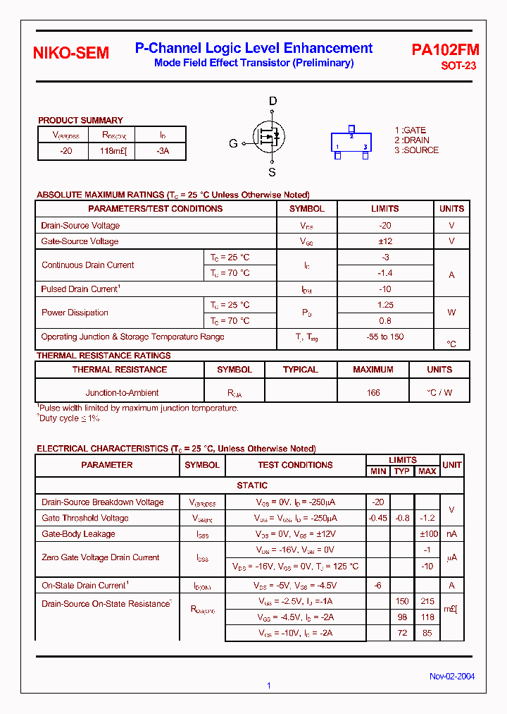 PA102FM_1293350.PDF Datasheet