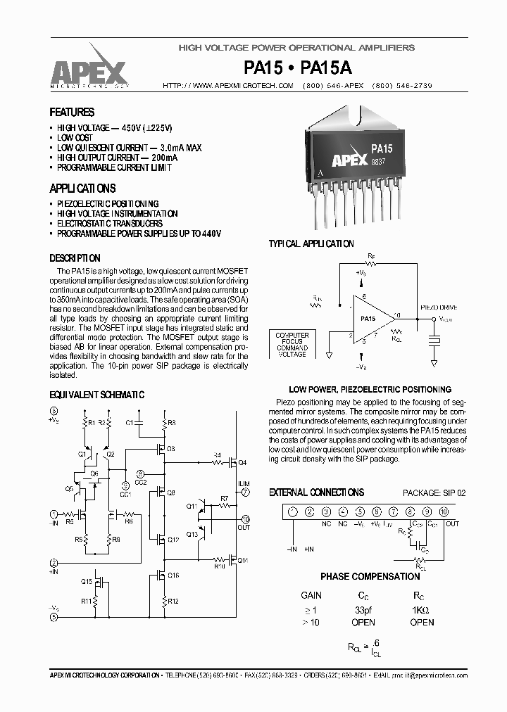 PA15_1039092.PDF Datasheet