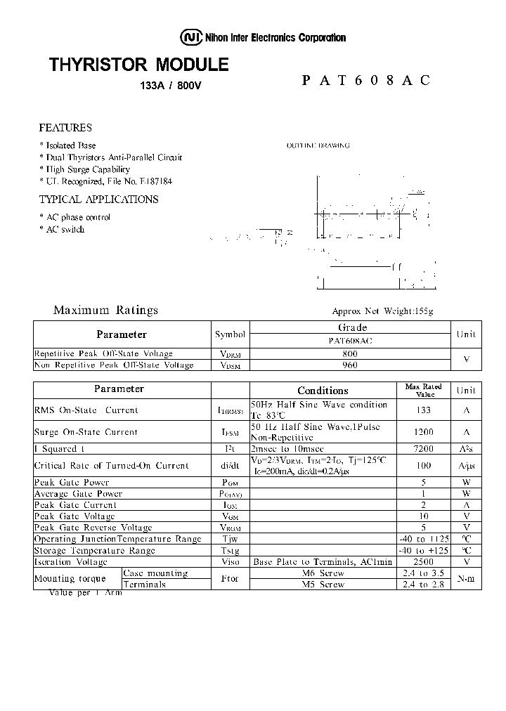 PAT608AC_1293578.PDF Datasheet