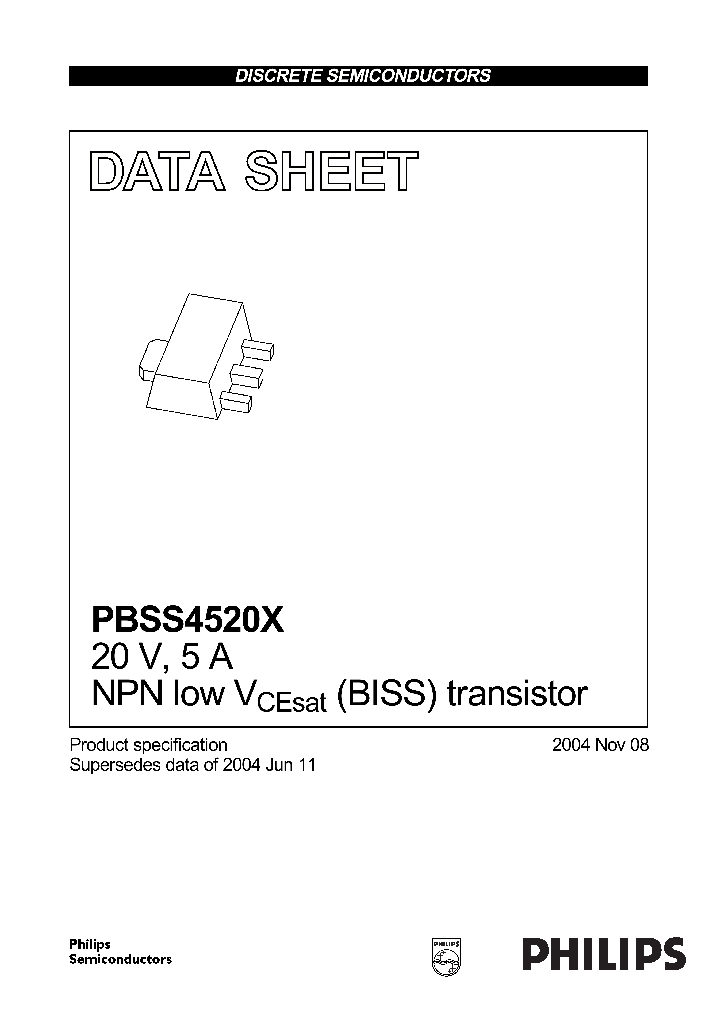PBSS4520X_1293766.PDF Datasheet