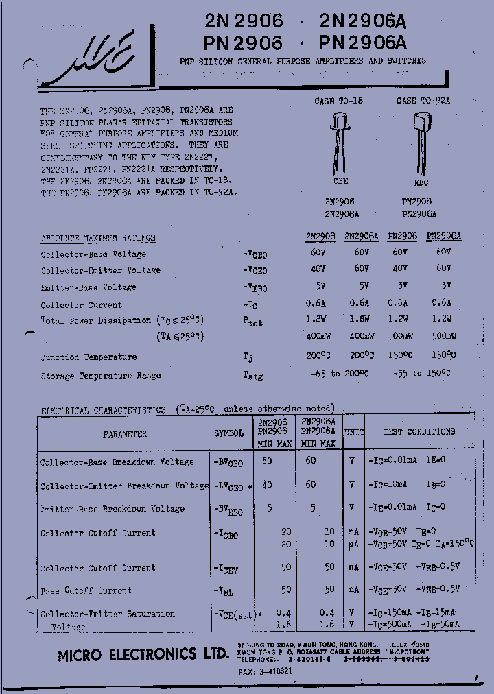 PN2906A_1297096.PDF Datasheet