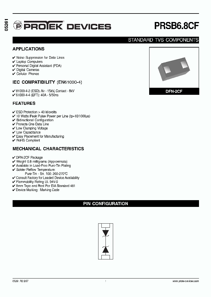 PRSB68CF-T75_1297476.PDF Datasheet