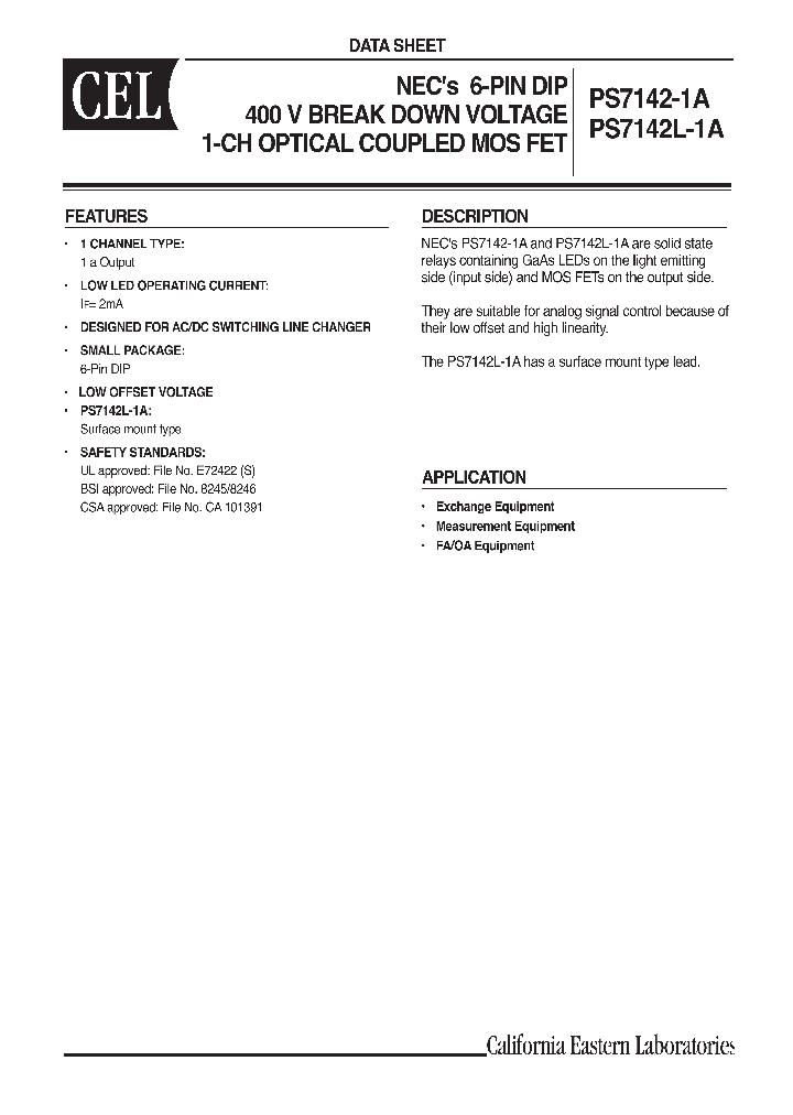 PS7142-1A-A_1046395.PDF Datasheet