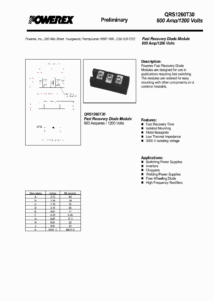 QRS1260T30_1300036.PDF Datasheet