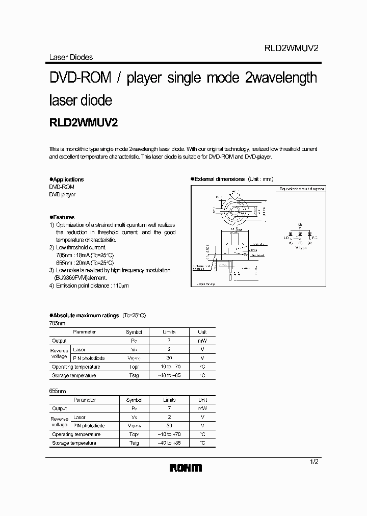 RLD2WMUV2_1302055.PDF Datasheet