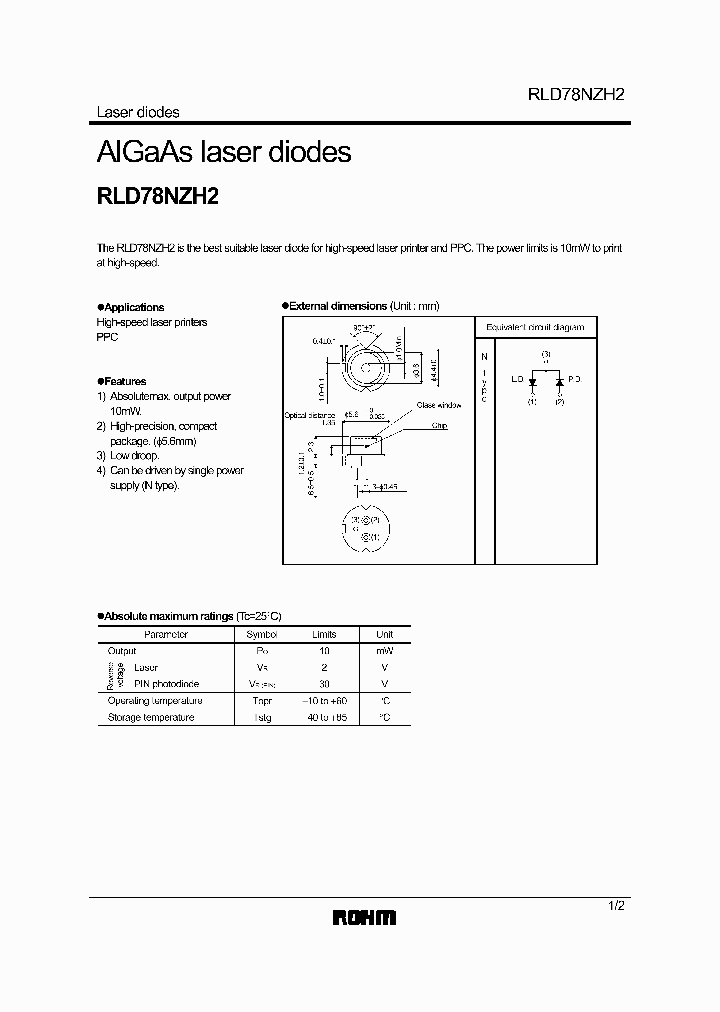 RLD78NZH2_1302070.PDF Datasheet