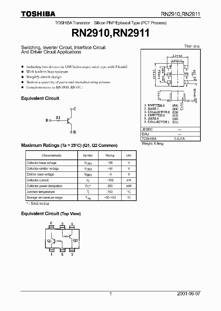 RN2911_1302343.PDF Datasheet