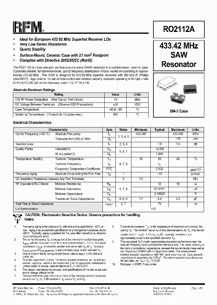 RO2112A_1302434.PDF Datasheet