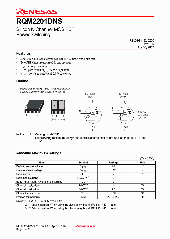 RQM2201DNSTR-E_1302645.PDF Datasheet