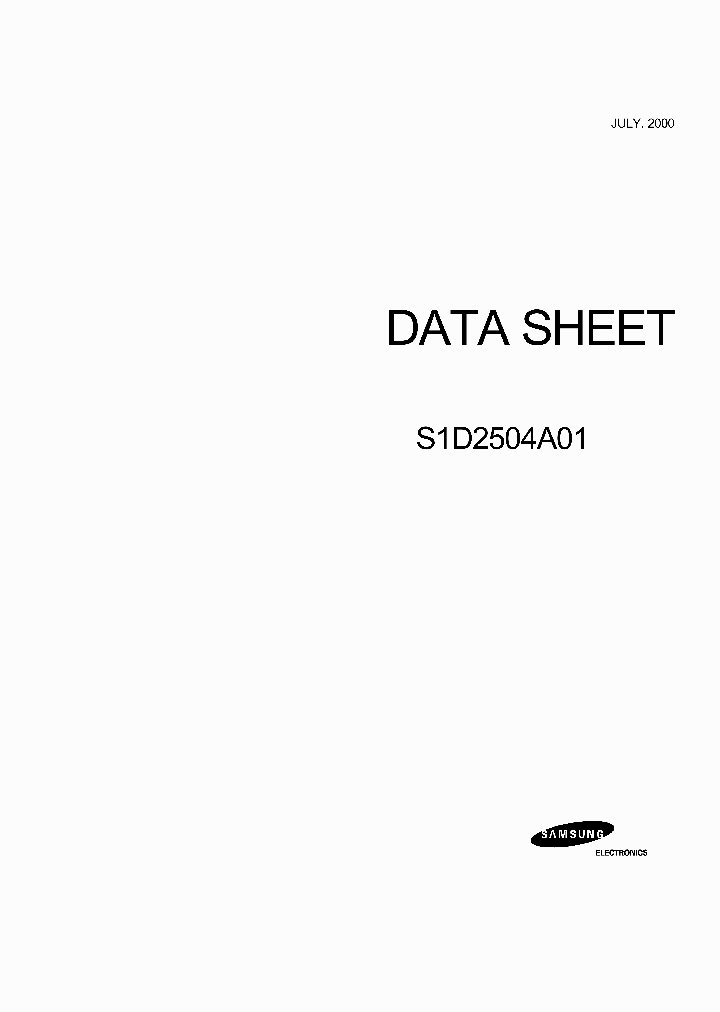 S1D2504A01-D0B0_1303336.PDF Datasheet