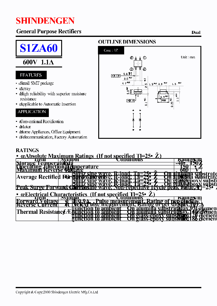 S1ZA60_1183488.PDF Datasheet