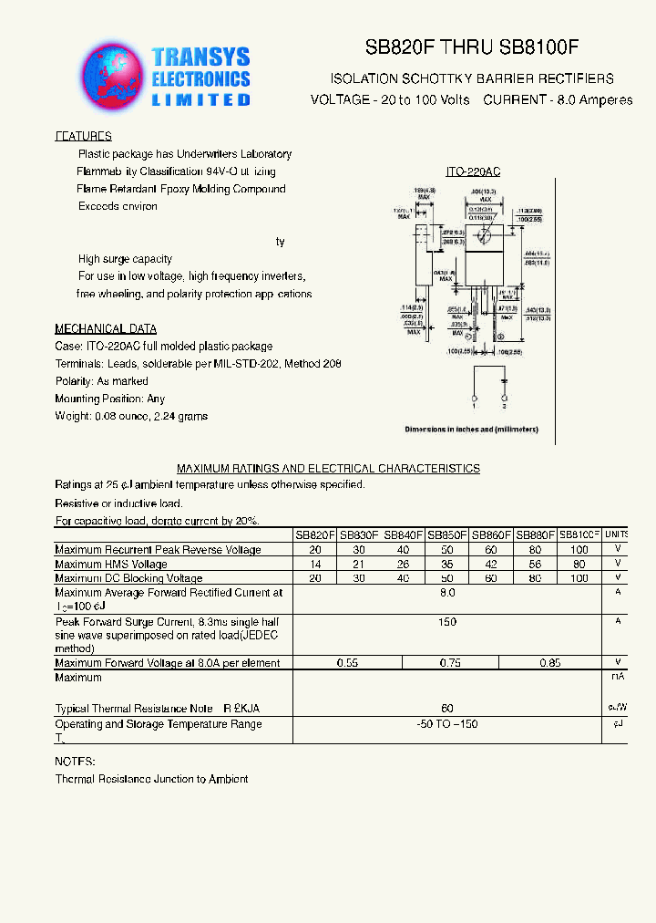 SB820F_1023207.PDF Datasheet