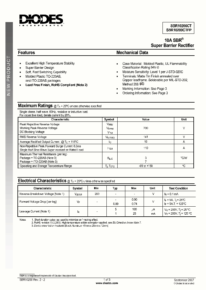 SBR10200CT_1151757.PDF Datasheet