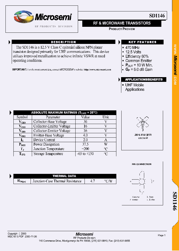 SD1146_1306093.PDF Datasheet