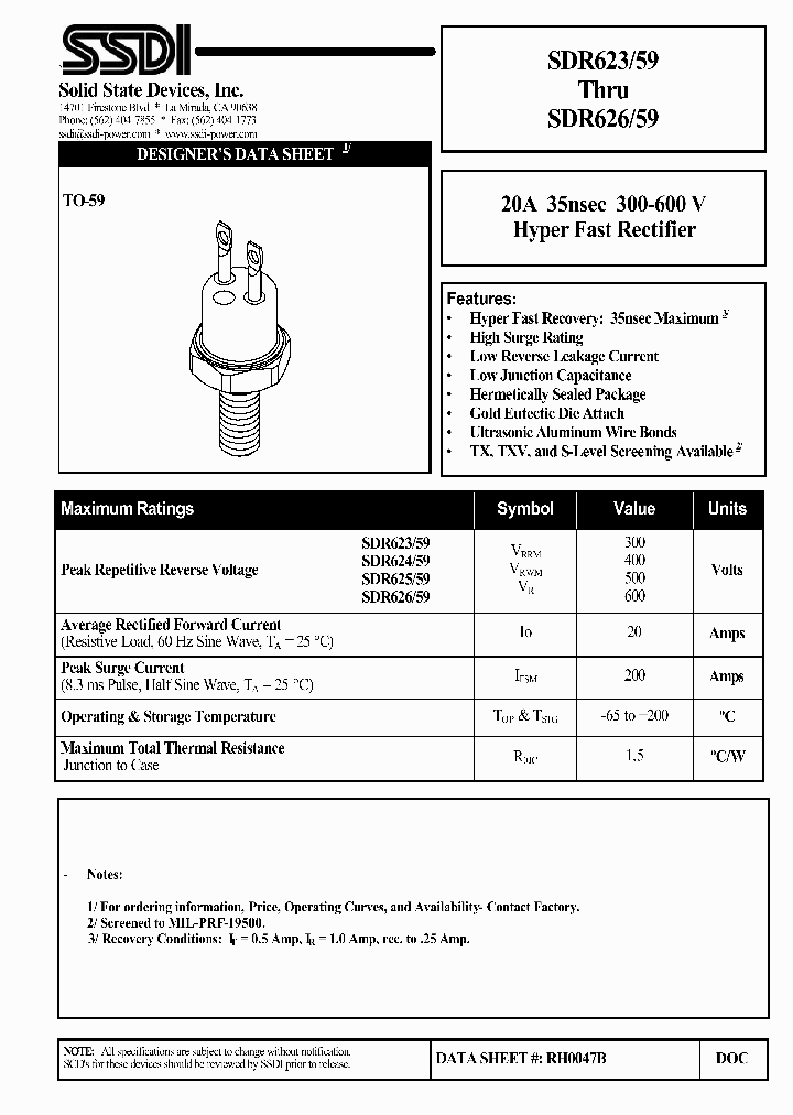 SDR62659_1306673.PDF Datasheet