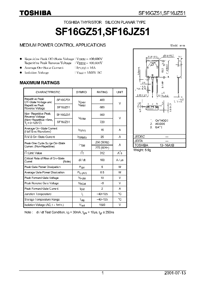 SF16JZ51_1307233.PDF Datasheet
