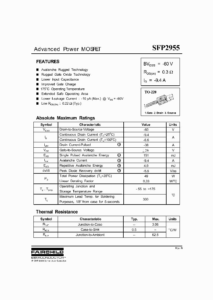 SFP2955_1307723.PDF Datasheet