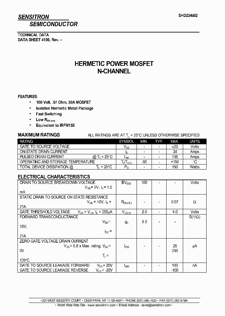 SHD224502_1308473.PDF Datasheet