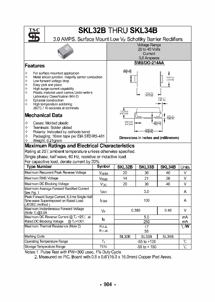 SKL32B_1188605.PDF Datasheet
