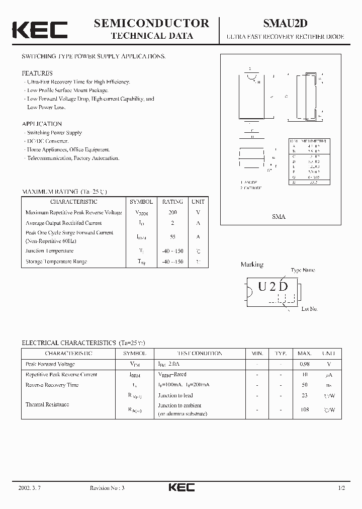 SMAU2D_1311111.PDF Datasheet