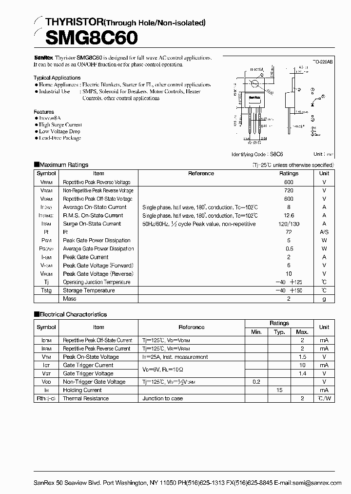 SMG8C60_1311345.PDF Datasheet