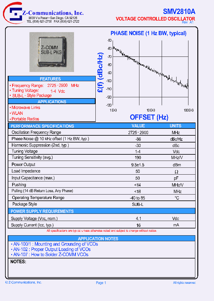 SMV2810A_1311726.PDF Datasheet