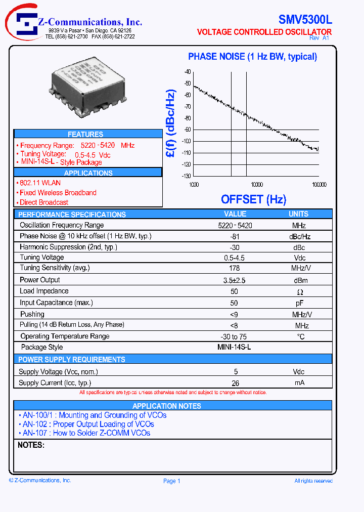 SMV5300L_1311749.PDF Datasheet