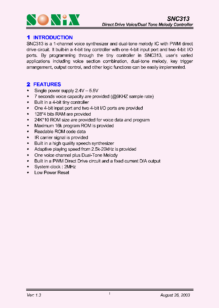 SNC313_1314031.PDF Datasheet
