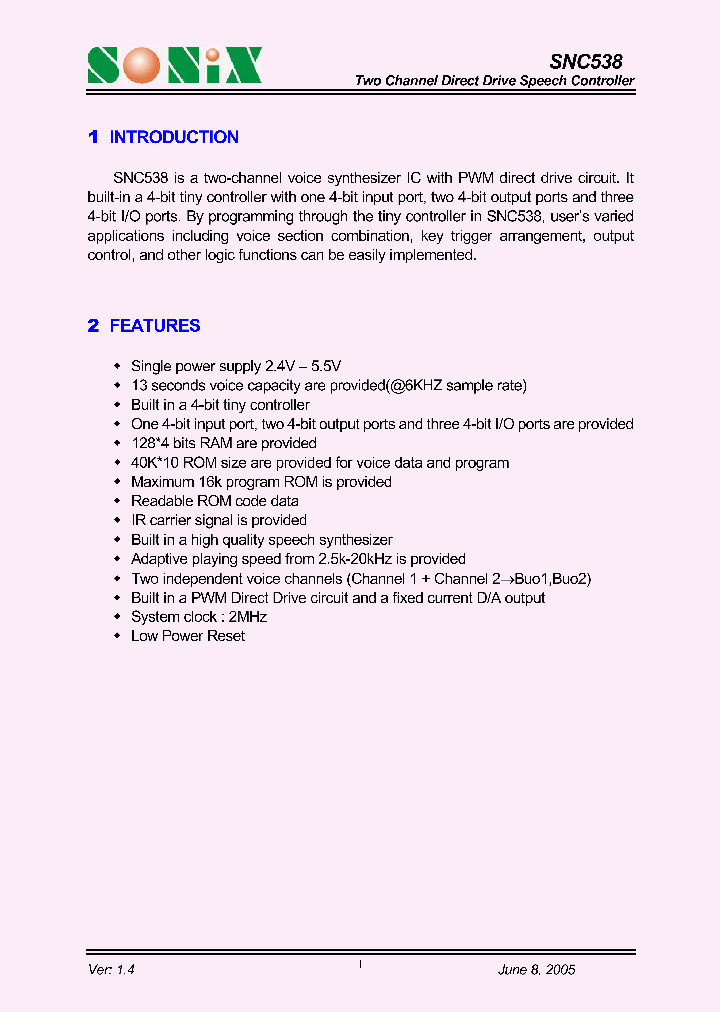 SNC53805_1314070.PDF Datasheet