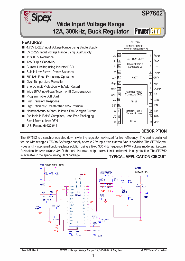 SP7662ERLTR_1095845.PDF Datasheet