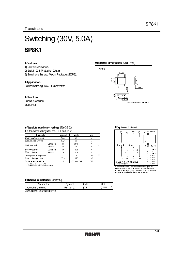 SP8K1_1315268.PDF Datasheet