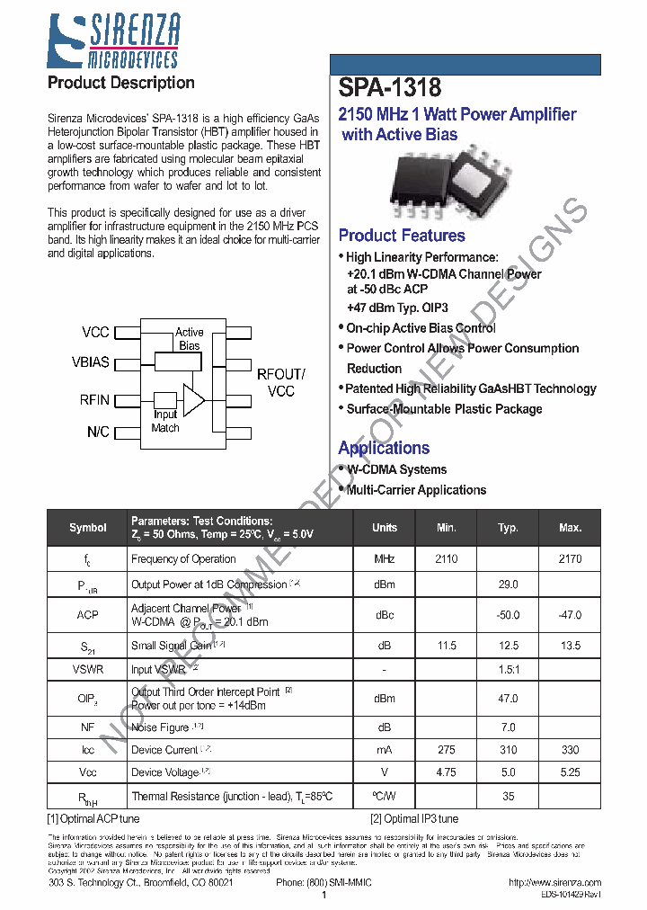 SPA-1318_1315298.PDF Datasheet