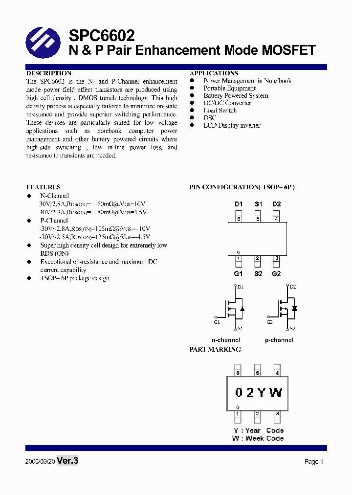 SPC6602ST6RG_1315345.PDF Datasheet
