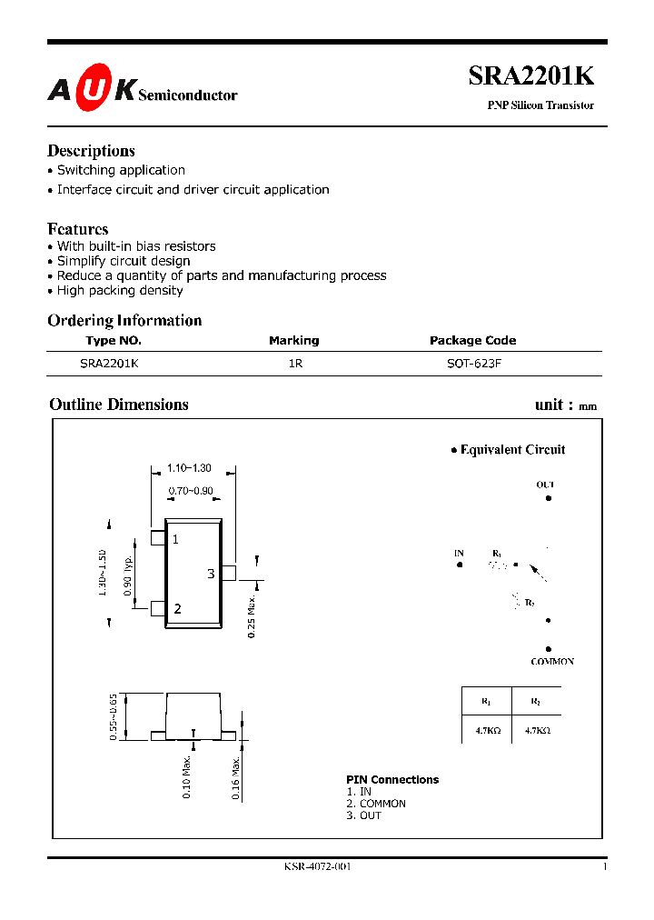 SRA2201K_1109217.PDF Datasheet