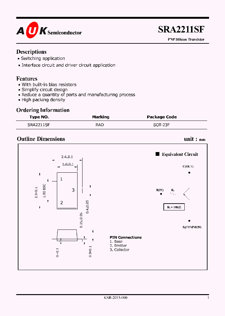 SRA2211SF_1316189.PDF Datasheet