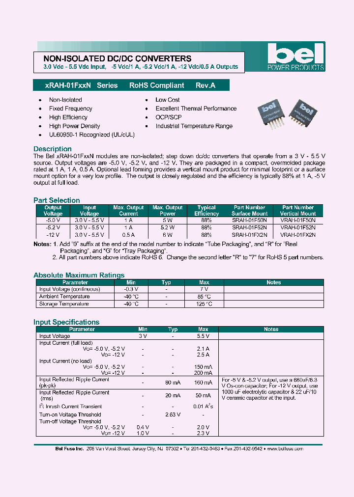 VRAH-01F52N_840144.PDF Datasheet