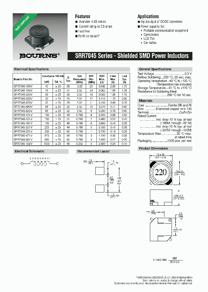 SRR7045-820M_1316433.PDF Datasheet