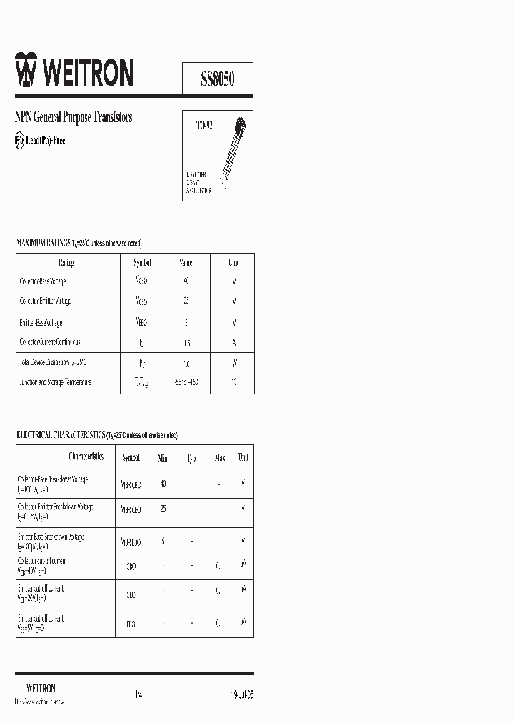 SS8050_1316560.PDF Datasheet